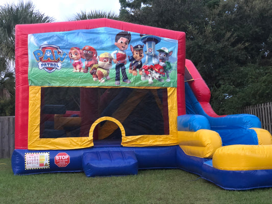 Paw Patrol HUGE COMBO: Water Slide and Bounce House