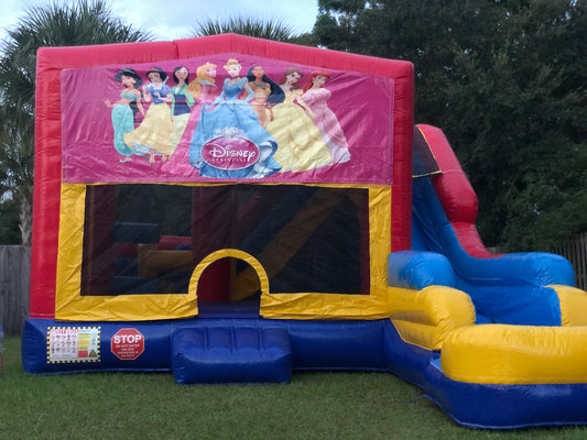 Princess HUGE COMBO: Water Slide and Bounce House