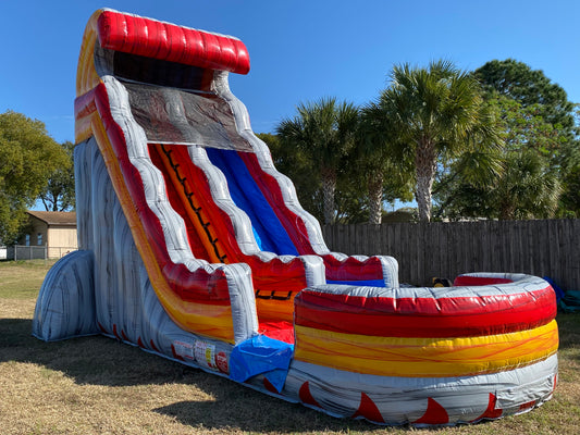 20’Fire Waves Slide